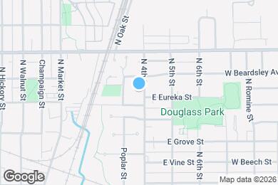 Map image of the property - 921 N 4th St