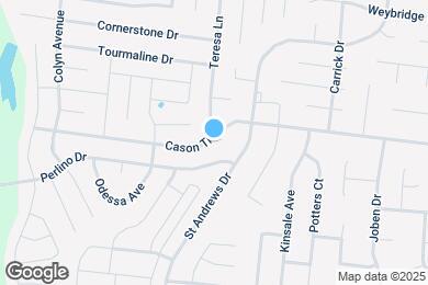 Map image of the property - 2115 Cason Trail