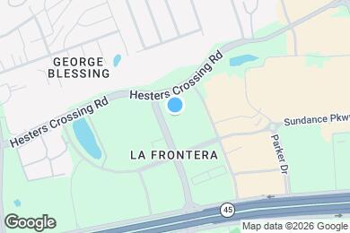 Map image of the property - 2601 La Frontera Blvd
