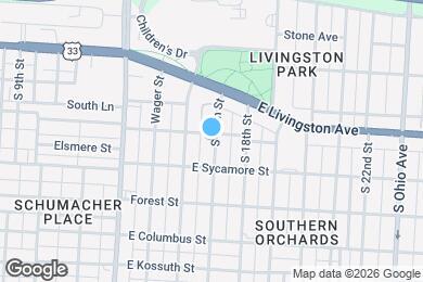 Map image of the property - 719 S 17th St