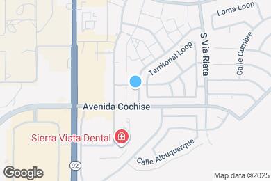 Map image of the property - 1936 Paseo De La Luna