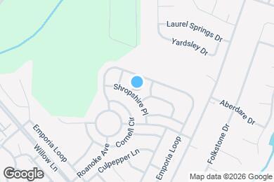 Map image of the property - 2904 Warwick Ct