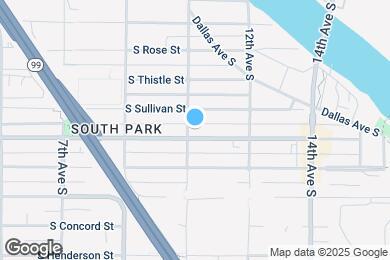 Map image of the property - 1004 S Cloverdale St