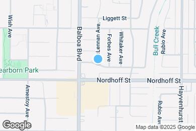 Map image of the property - 16934 Calahan St