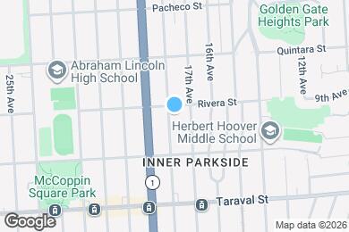 Map image of the property - 2216 18th Ave