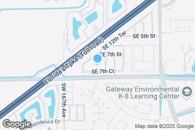 Map image of the property - 733 SE 13th St Cir
