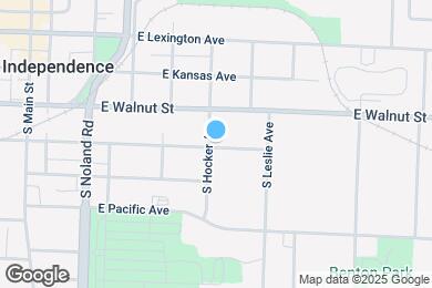 Map image of the property - 329 1/2 S Hocker Ave