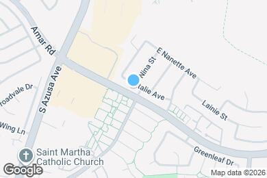 Map image of the property - 1640 E Natalie Ave