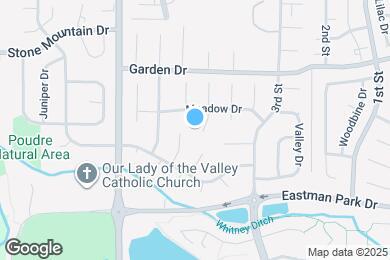 Map image of the property - 1106 Timberline Ct