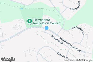 Map image of the property - 11002 Promesa Dr