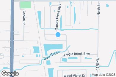 Map image of the property - 11634 Tangle Stone Dr
