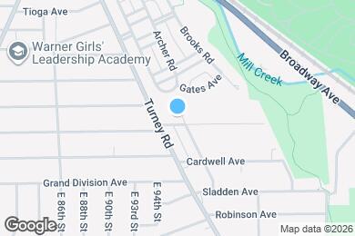 Map image of the property - 9509 Rosewood Ave