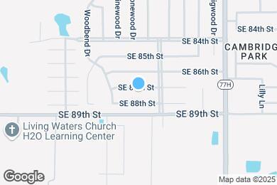 Map image of the property - 5212 SE 87th St