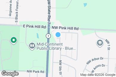 Map image of the property - 2817 NW 5th St