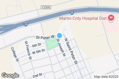 Map image of the property - 1108 St Joseph St