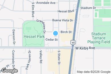 Map image of the property - State & Cedar