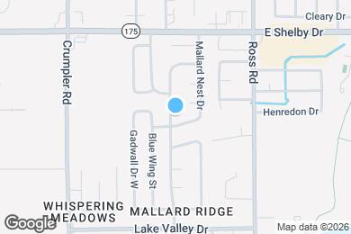 Map image of the property - 4812 Barkshire Dr