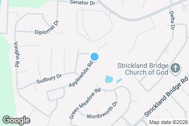 Map image of the property - 6431 Applewhite Rd