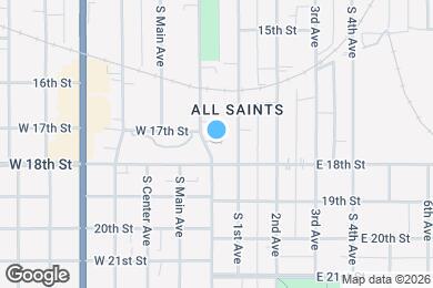 Map image of the property - 910 S Phillips Ave