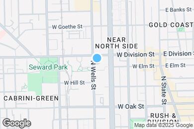 Map image of the property - 1147 N Wells St