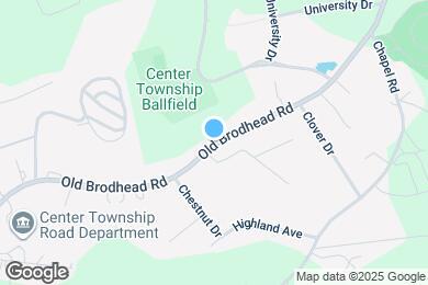 Map image of the property - 1629 Old Brodhead Rd