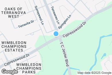 Map image of the property - 5938 Cypresswood Heights Dr