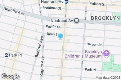 Map image of the property - 1079 Bergen St