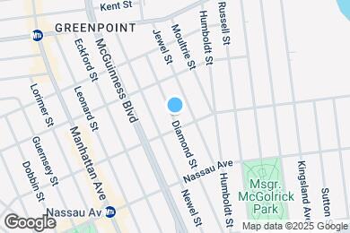 Map image of the property - 130 Diamond St