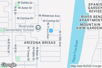 Map image of the property - 11538 W Scotts Dr