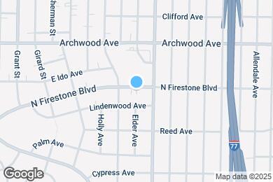 Map image of the property - 432 N Firestone Blvd
