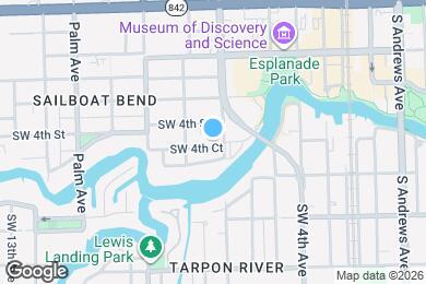 Map image of the property - 709 SW 4th Ct