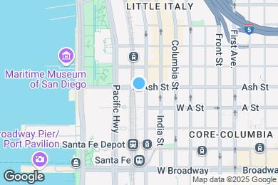 Map image of the property - 1388 Kettner Blvd