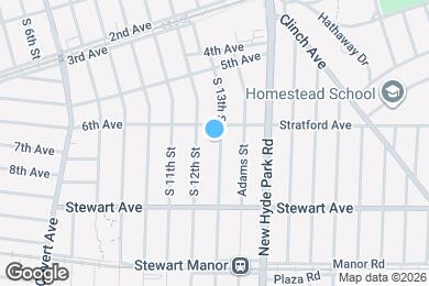 Map image of the property - 605 S 13th St