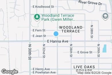 Map image of the property - 3217 e Jean St