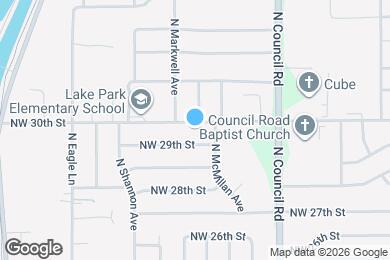 Map image of the property - 8112 NW 30th St