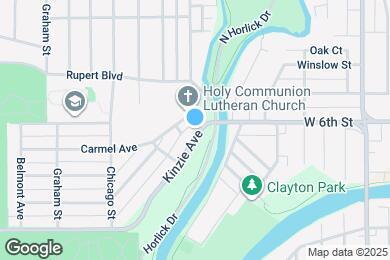 Map image of the property - 2006 Kinzie Ave