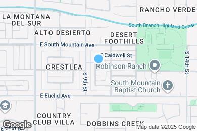 Map image of the property - 8439 S 9th Pl