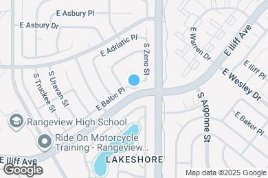 Map image of the property - 18298 E Baltic Pl