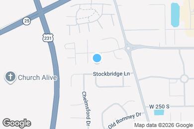 Map image of the property - 3112 Kilbourne Ct