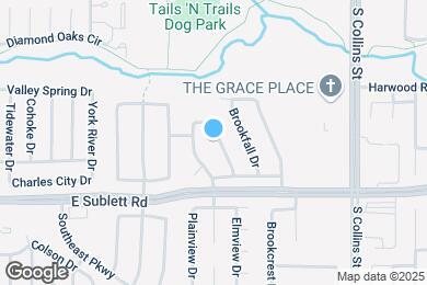 Map image of the property - 6116 Brookknoll Dr