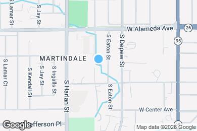 Map image of the property - 420 S Fenton St