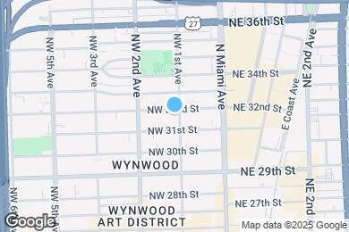 Map image of the property - 3134 NW 1st Ave