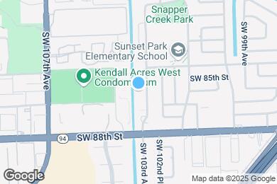 Map image of the property - 8522 SW 103rd Ave