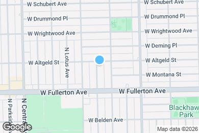 Map image of the property - 2453 N Lorel Ave