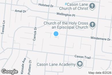 Map image of the property - 1606 Vista Ct