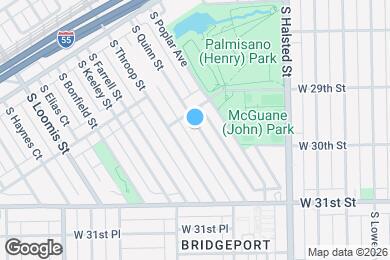 Map image of the property - 2914 S Quinn St