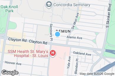 Map image of the property - 6436 Alamo Ave