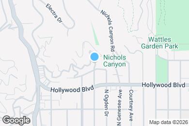 Map image of the property - 1767 N Orange Grove Ave