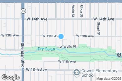 Map image of the property - 1275 Winona Ct