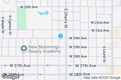 Map image of the property - 2401 S Linden St